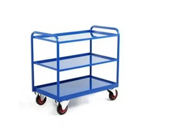 Internal Material Handling Fabricated Trolley In Ahmedabad