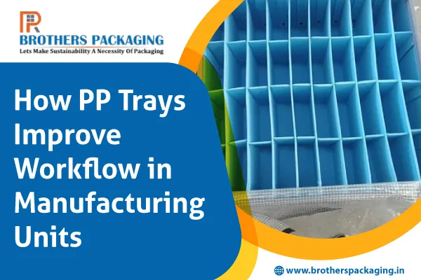 How PP Trays Improve Workflow in Manufacturing Units