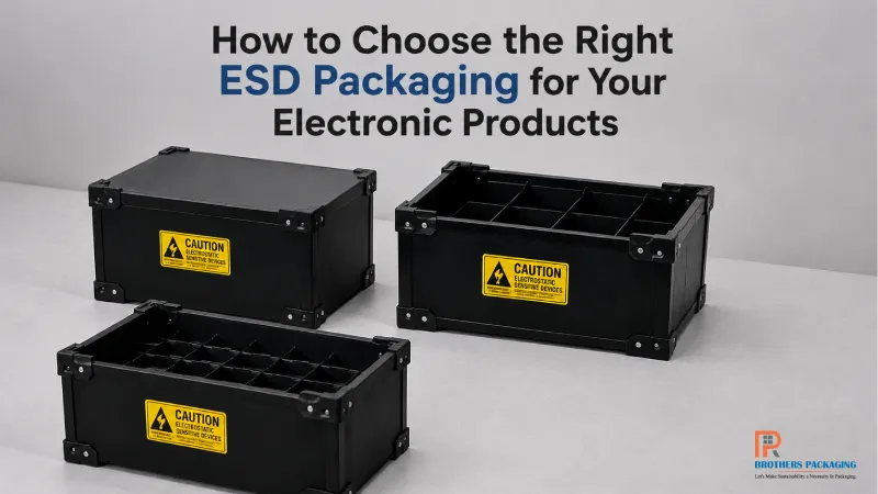 How to Choose the Right ESD Packaging for Your Electronic Products