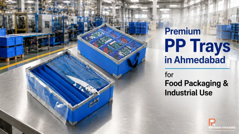 Premium PP Trays in Ahmedabad for Food Packaging and Industrial Use