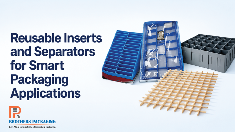 Reusable Inserts and Separators for Smart Packaging Applications