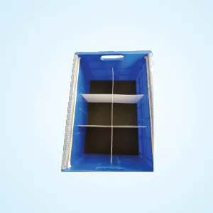 HDPE CRATE WITH HDPE PARTITION Manufacturer in Ahmedabad