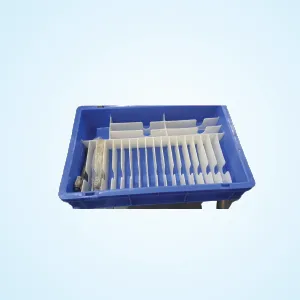 HDPE CRATE WITH HDPE SPECIAL PARTITION Manufacturer in Ahmedabad