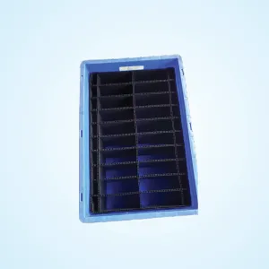 HDPE CRATE WITH ESD PP INSERT PARTITION Manufacturer in Ahmedabad
